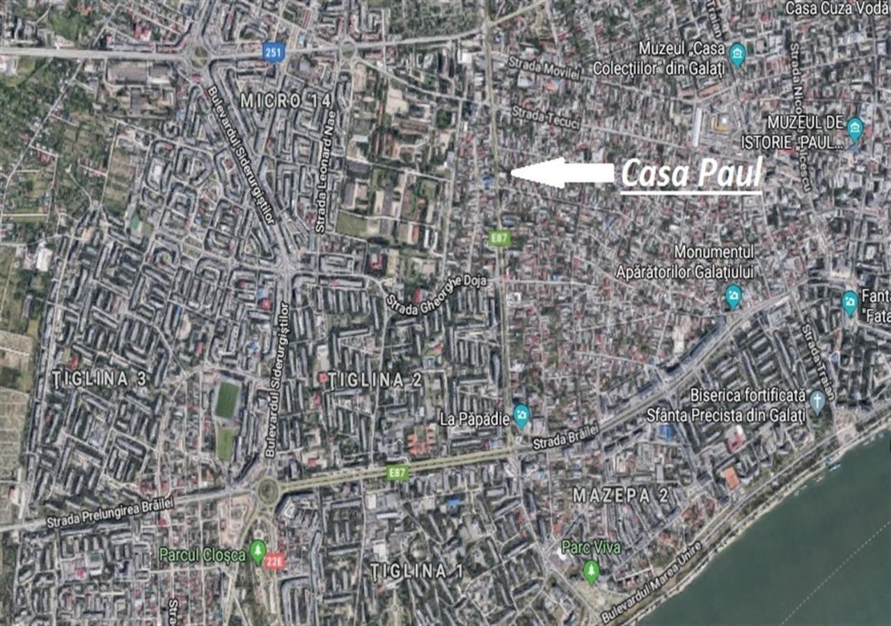 Casa Paul Hotel Galati  Ngoại thất bức ảnh