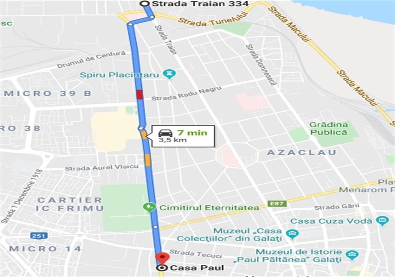 Casa Paul Hotel Galati  Ngoại thất bức ảnh
